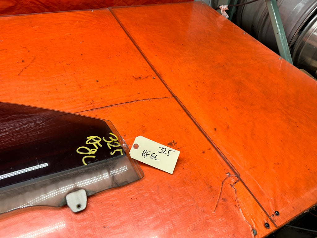 97 01 HONDA PRELUDE 2.2L PASSENGER RIGHT DOOR DOORGLASS WINDOW GLASS OEM #3354