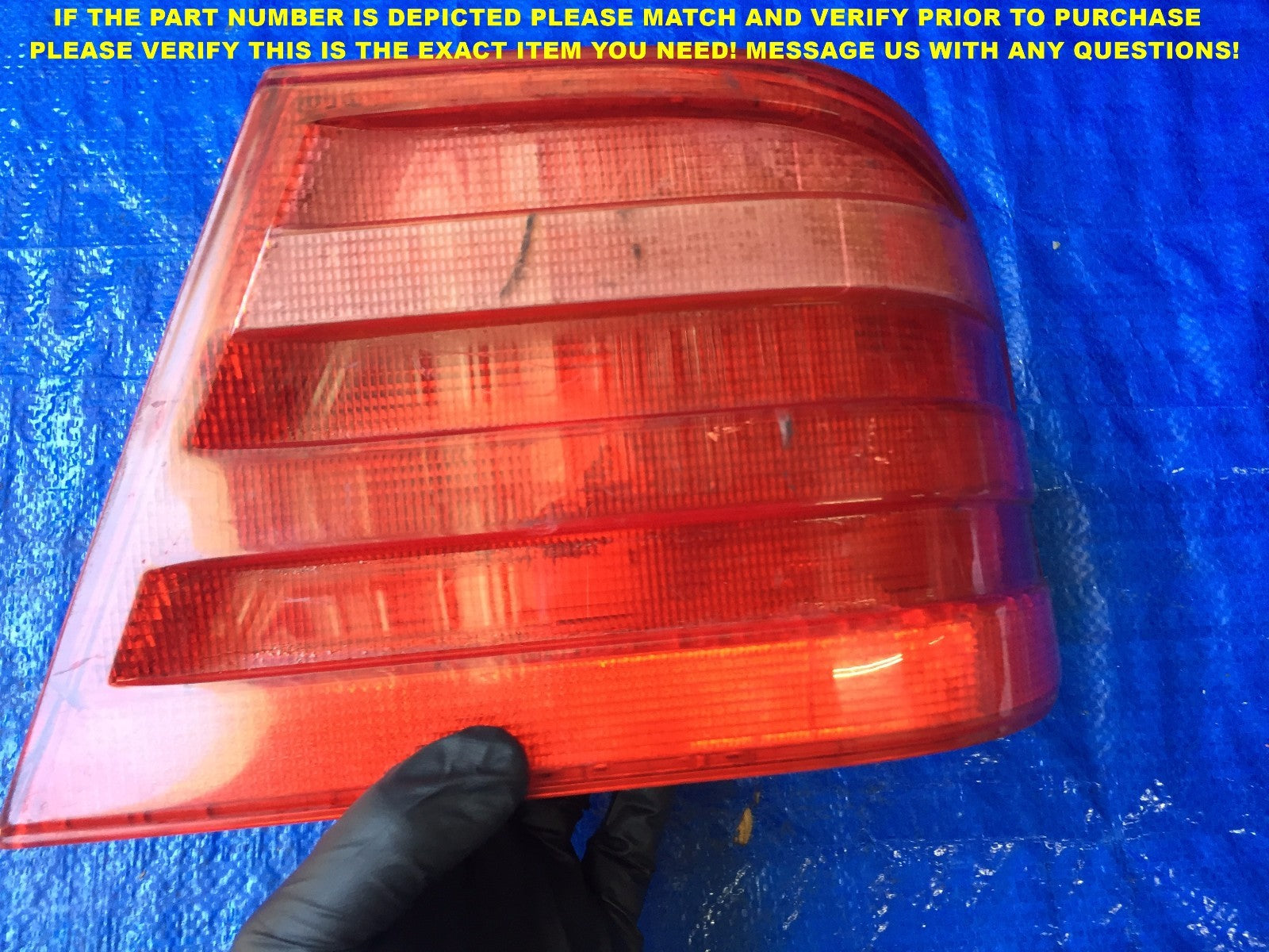 OEM 1996 1997 1998 1999 MERCEDES BENZ PASSENGER RIGHT TAIL LGHT 2A2