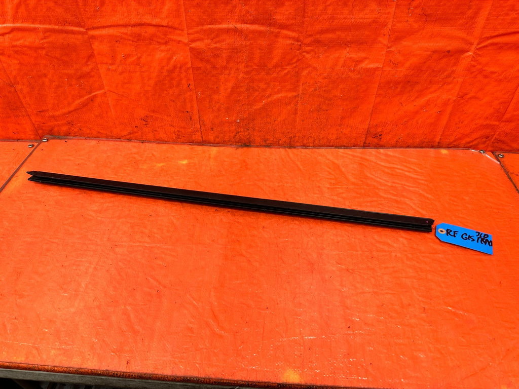 08 15 INFINITI G37 COUPE PASSENGER RIGHT INTERIOR WINDOW GLASS TRIM OEM 3100