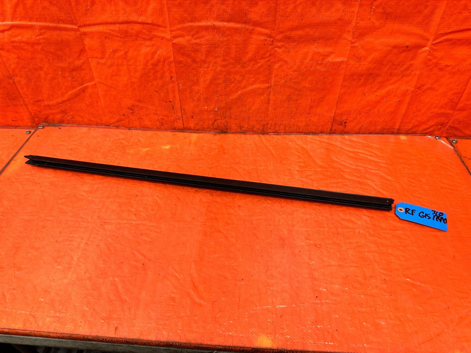 08 15 INFINITI G37 COUPE PASSENGER RIGHT INTERIOR WINDOW GLASS TRIM OEM 3100