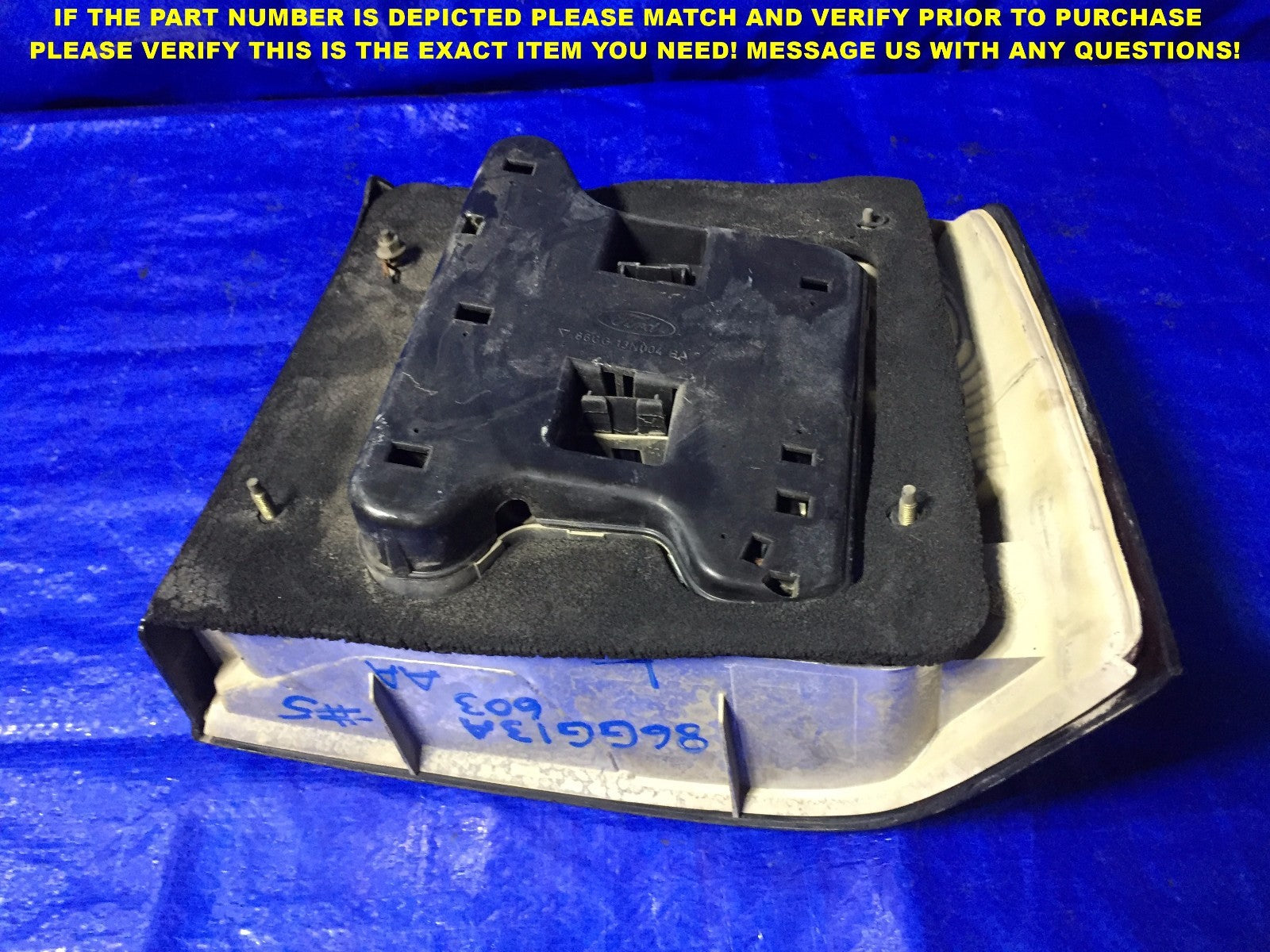 OEM 1988 1989 FORD MERKUR SCORPIO DRIVER LEFT TAIL LIGHT 88 89 86GG 13A603 AA4