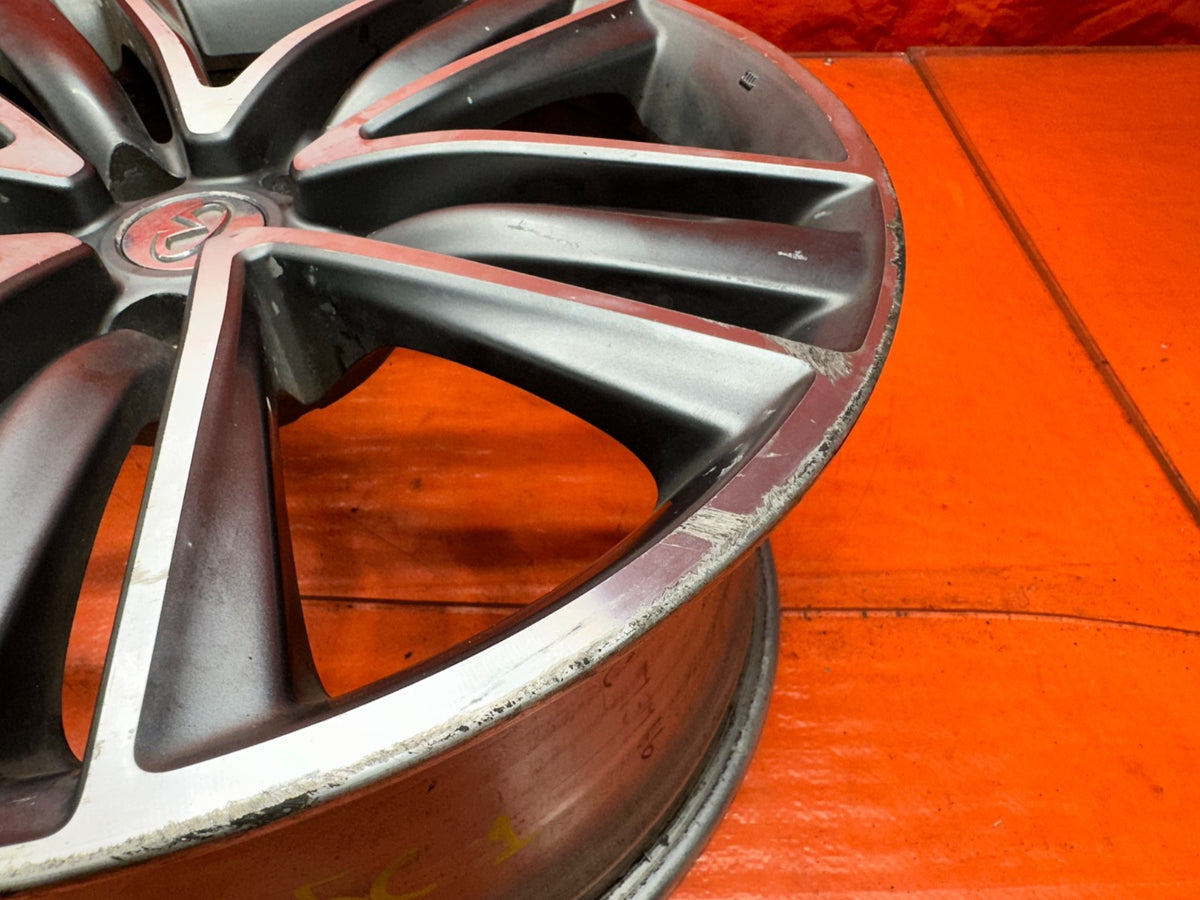 14-15 INFINITI Q50 SPORT 5 SPOKE AWD ALLOY RIM WHEEL FACTORY ORIGINAL OEM8