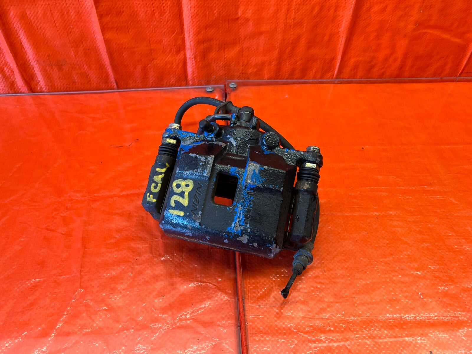 02 06 ACURA RSX BASE 02 05 EP3   PASSENGER RIGHT FRONT BRAKE CALIPER   OEM #1280