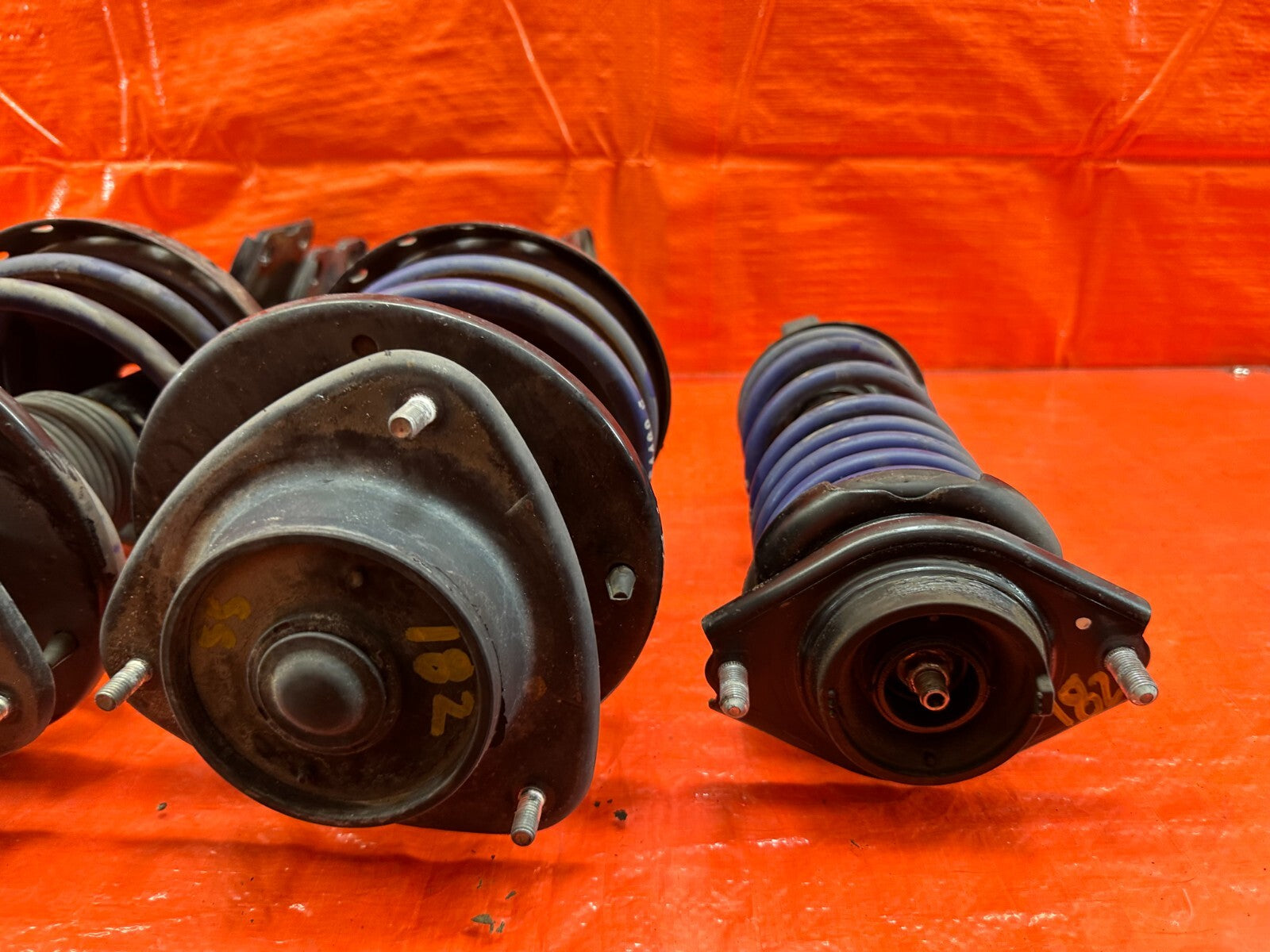 15 17 SUBARU WRX STI   FACTORY SHOCKS W/ H&R LOWERING SPRINGS   OEM H & R HR #1820