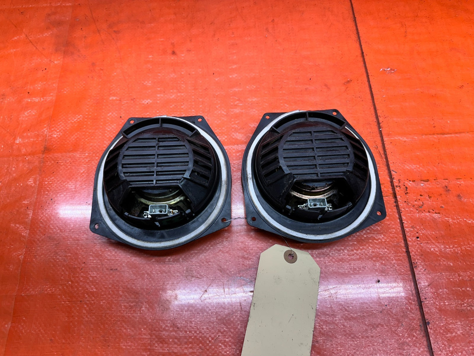94 01 ACURA INTEGRA FRONT DOOR AUDIO SPEAKERS PAIR OEM #3316