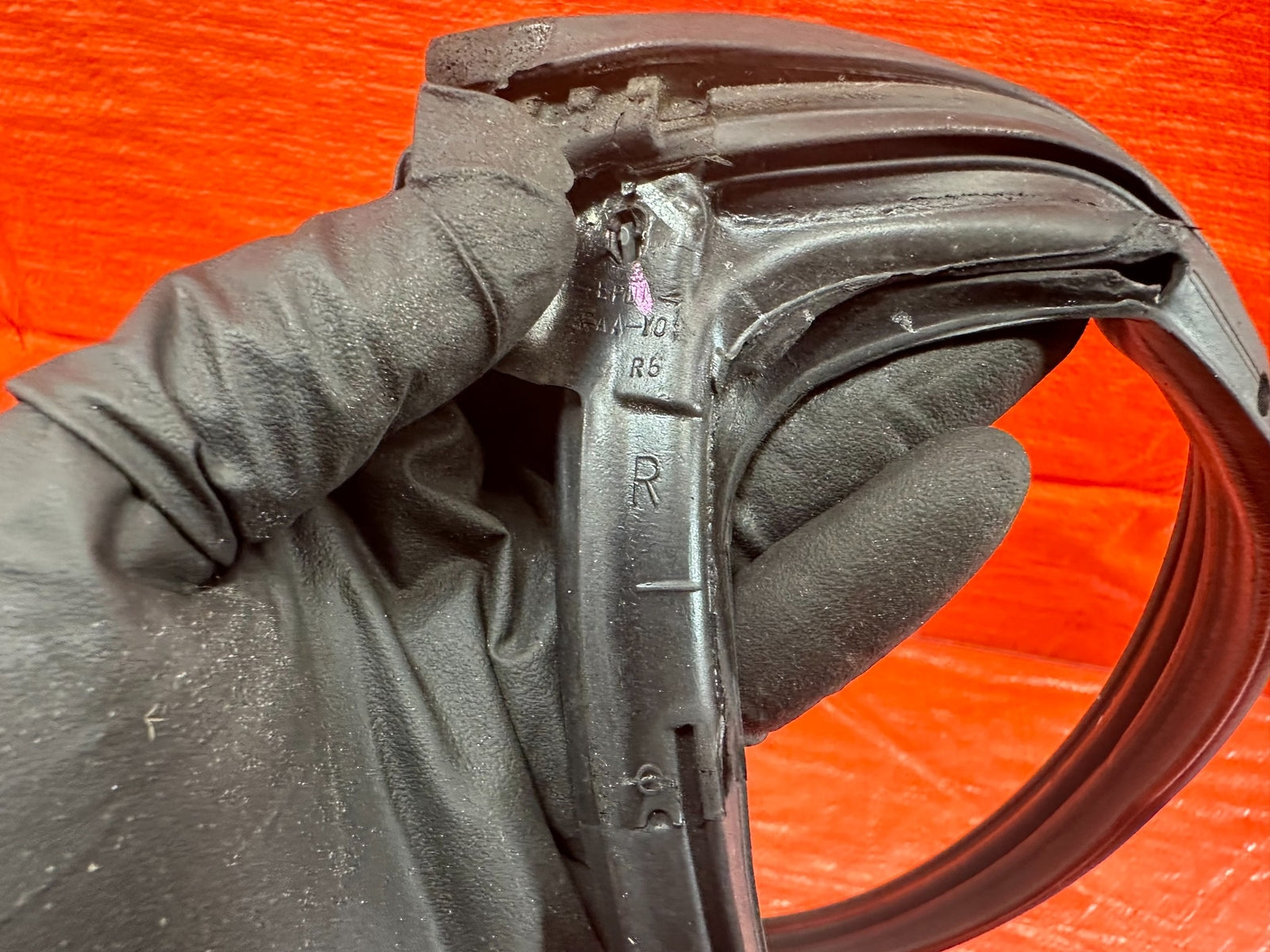 2008 ACURA TSX PASSENGER RIGHT FRONT DOOR WEATHER STRIP TRIM SEAL GASKET OEM 20918