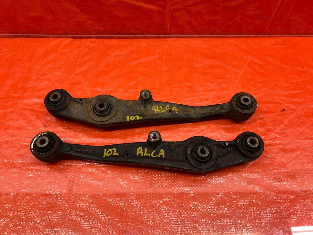 94 01 INTEGRA   GS GS R LS REAR LOWER CONTROL ARM SET   LEFT RIGHT ARMS OEM #1020