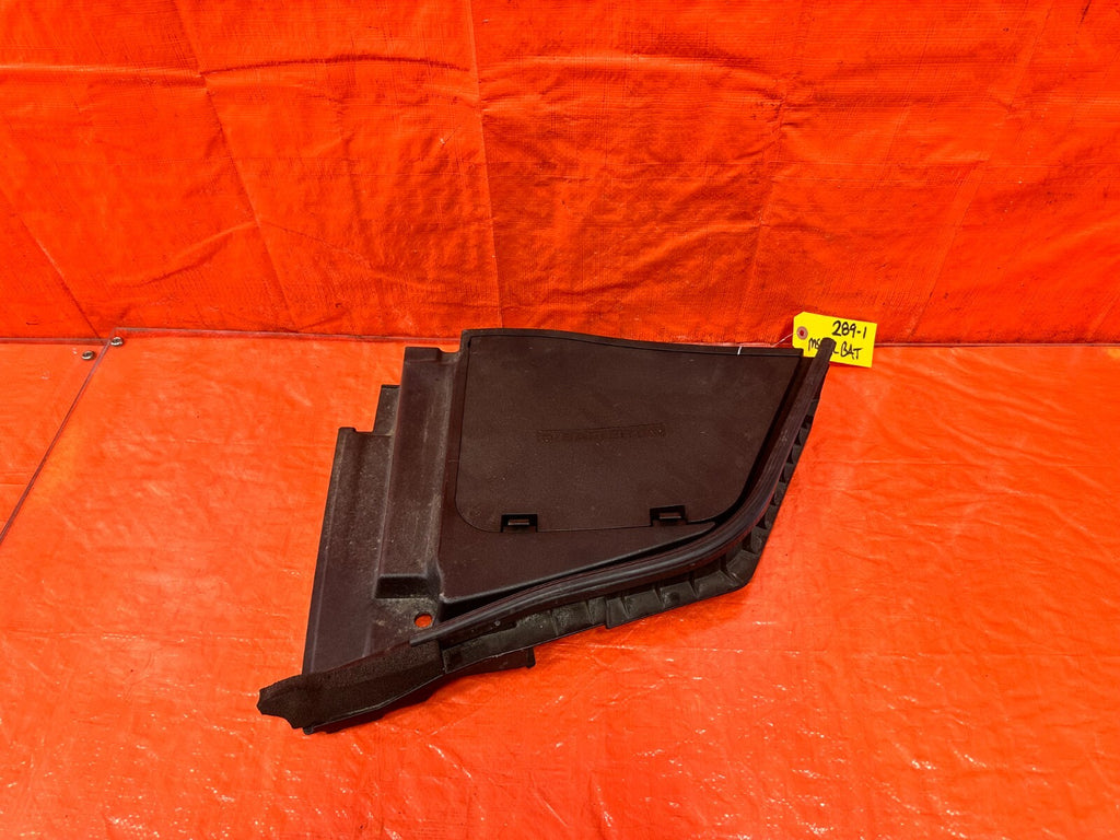 17 20 INFINITI Q60   BATTERY COVER PLASTIC TRIM SHROUD INNER & OUTER   OEM #2890