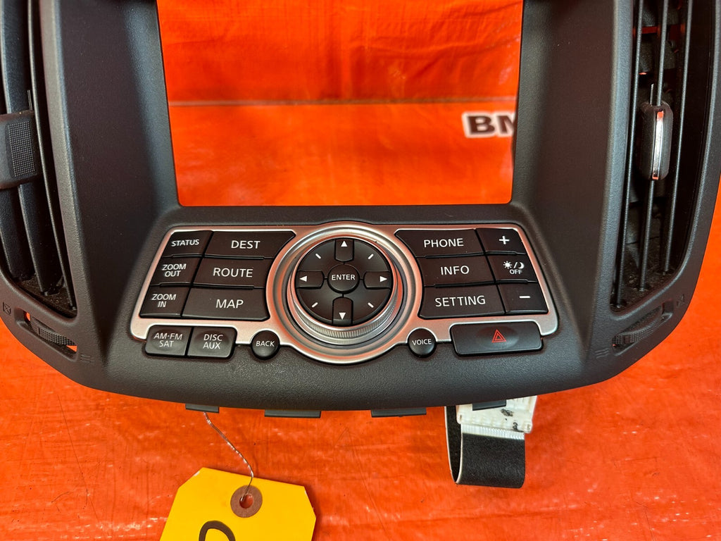 2008 INFINTI G37 COUPE S SPORT   NAVIGATION AND PHONE CONTROL UNIT   OEM #2486