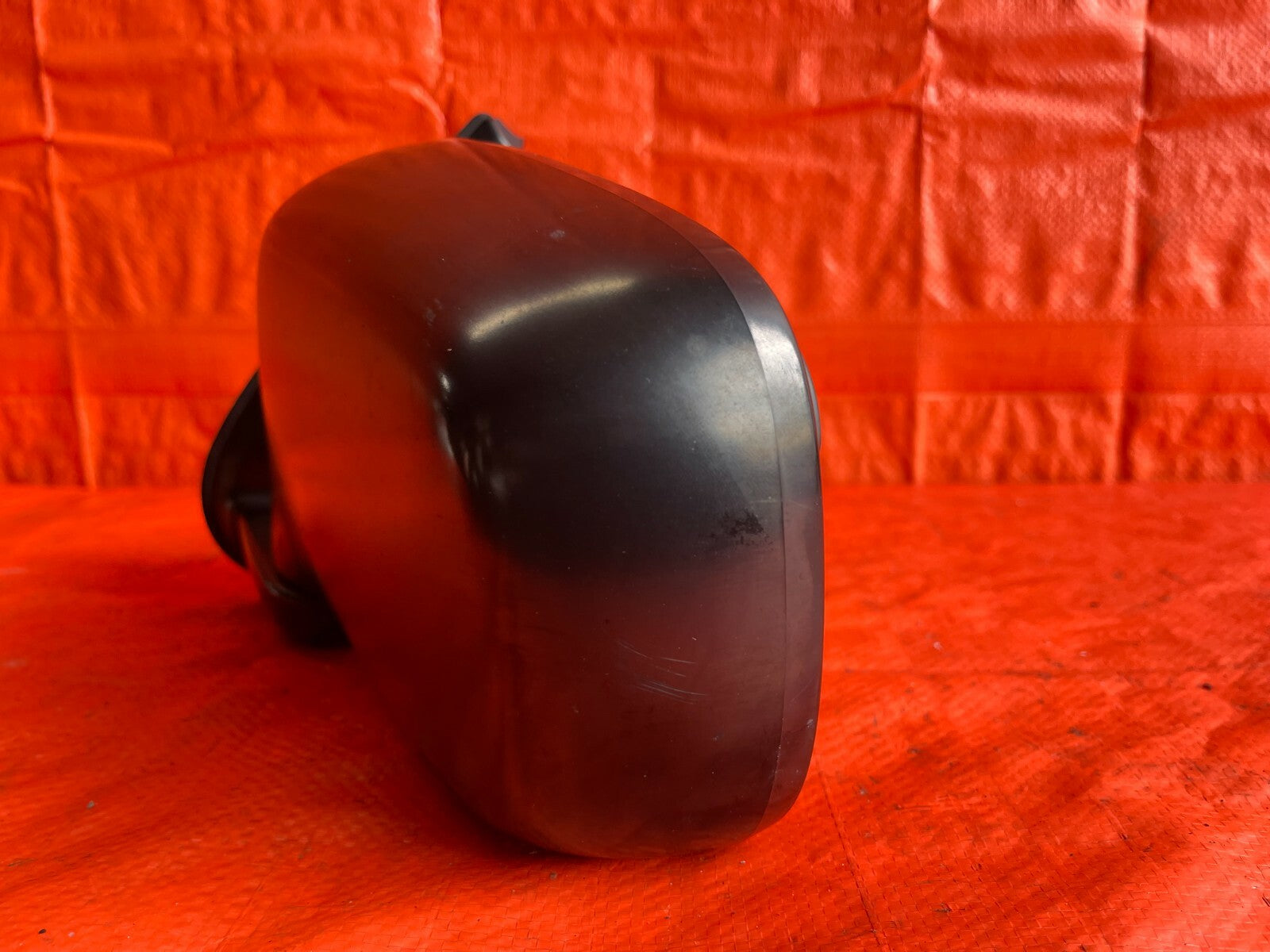 97 01 HONDA CR V   EXTERIOR SIDE VIEW MIRROR   DRIVER LEFT SIDE   BLACK   OEM 766