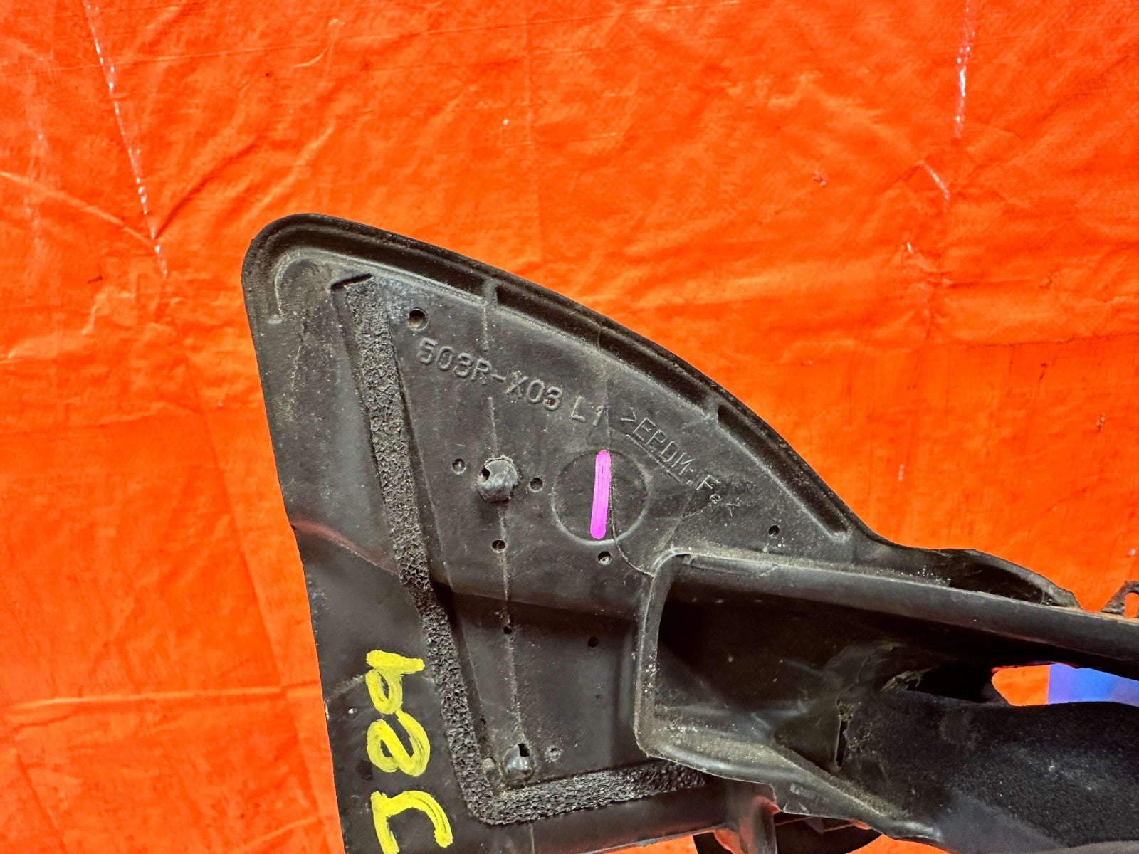 09 15 INFINITI G37 CONVERTIBLE   CONVERTIBLE TOP LEFT REAR TRIM   OEM #3293