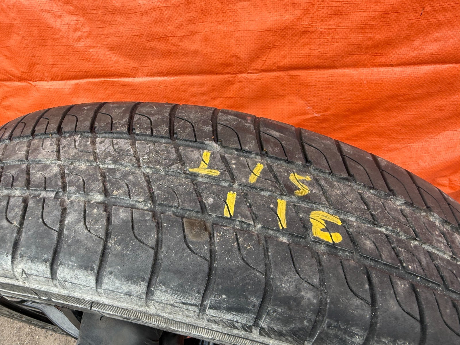08 15 INFINITI G37 Q60   SPORT MODEL W/ SPORT CALIPERS SPARE TIRE WHEEL RIM 3115