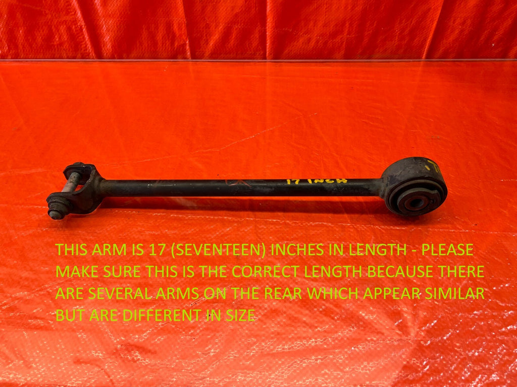 04 08 ACURA TL   LEFT OR RIGHT REAR   REAR LEADING LATERAL LINK ARM   OEM #106 10
