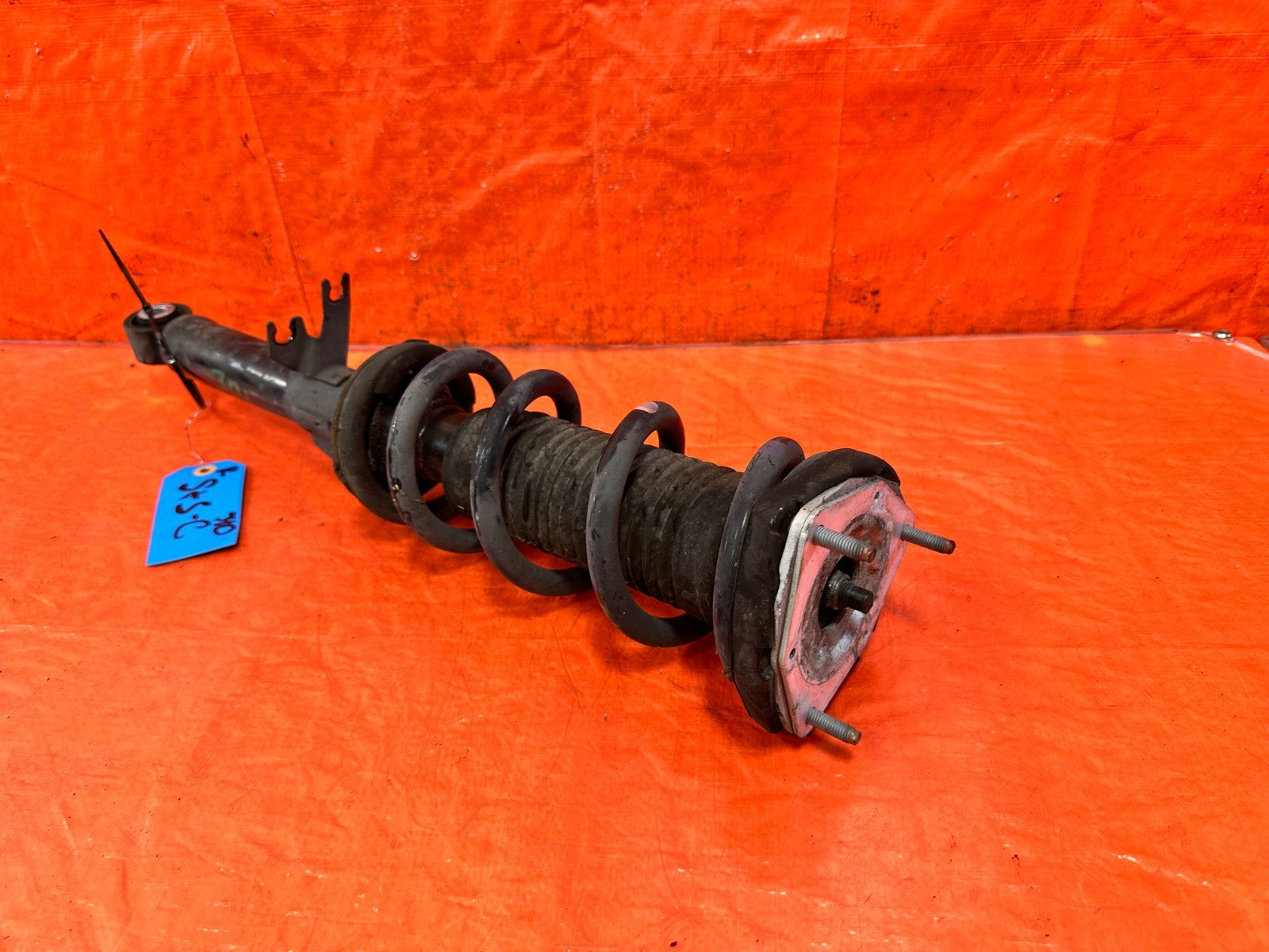 09 15 INFINITI G37 CONVERTIBLE  RWD   PASSENGER RIGHT FRONT SHOCK SPRING OEM 3101
