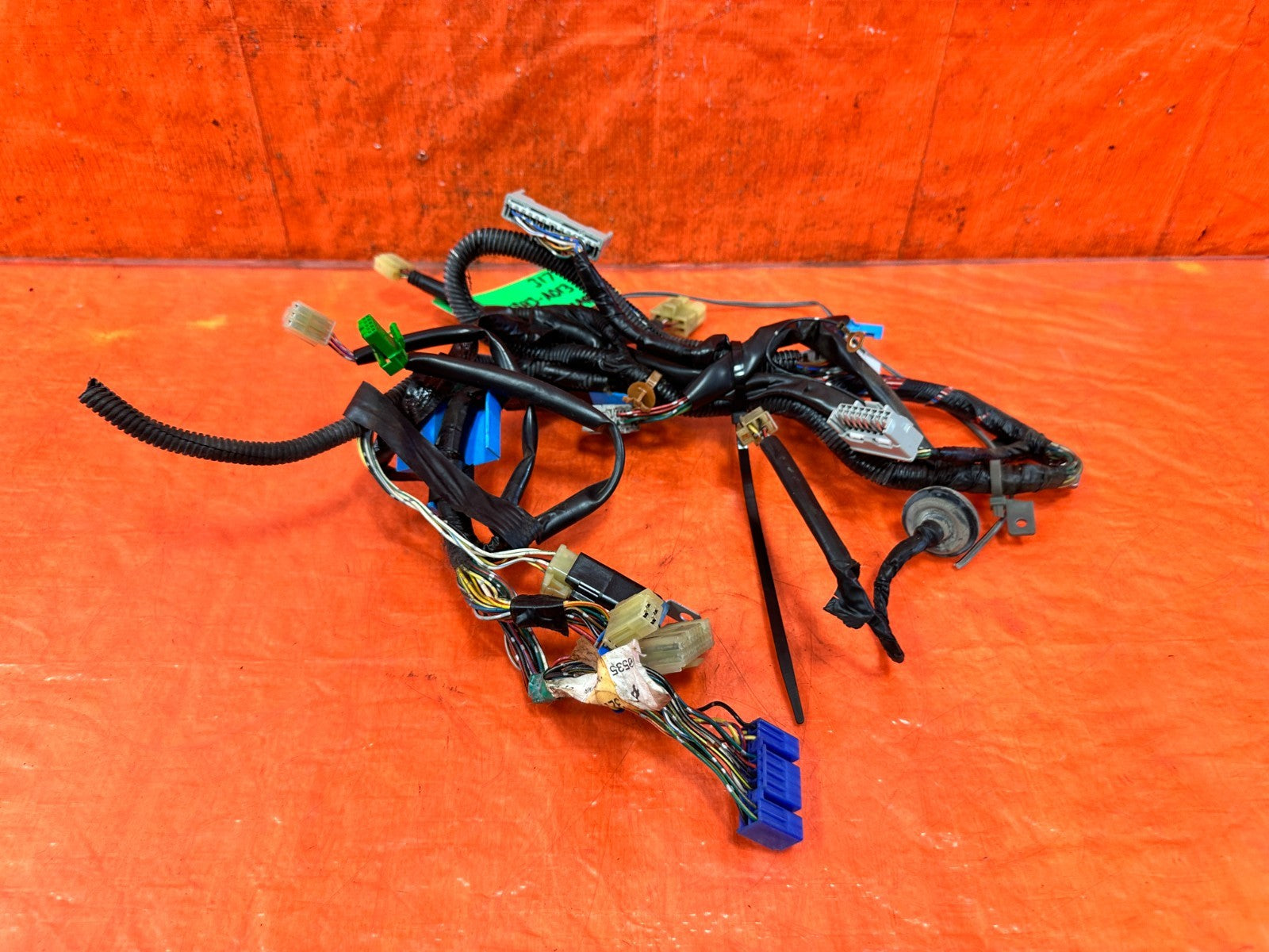 90 91 HONDA CIVIC HATCHBACK   INSTRUMENT GAUGE CLUSTER WIRING HARNESS WIRE LOOM1
