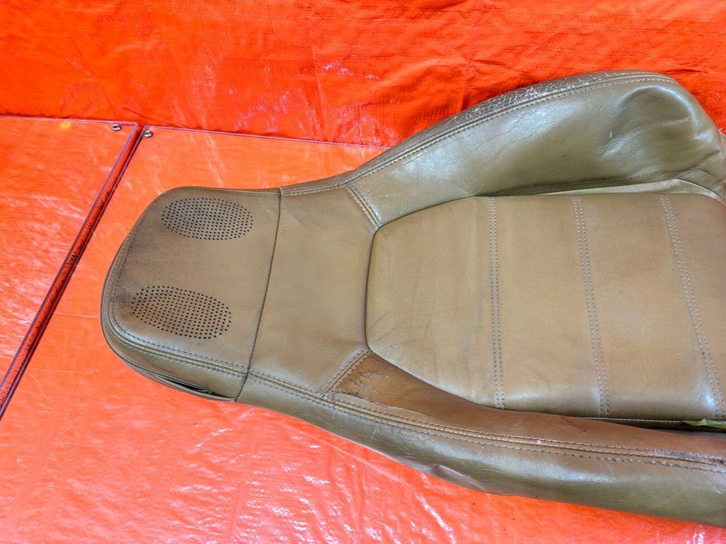 1993 93 MAZDA MX 5 MIATA   PASSENGER RIGHT FRONT UPPER SEAT SKIN WRAP COVER 2679