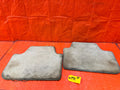 04 08 ACURA TSX   REAR FLOOR MATS   LEFT AND RIGHT REAR   TAN   OEM #2910