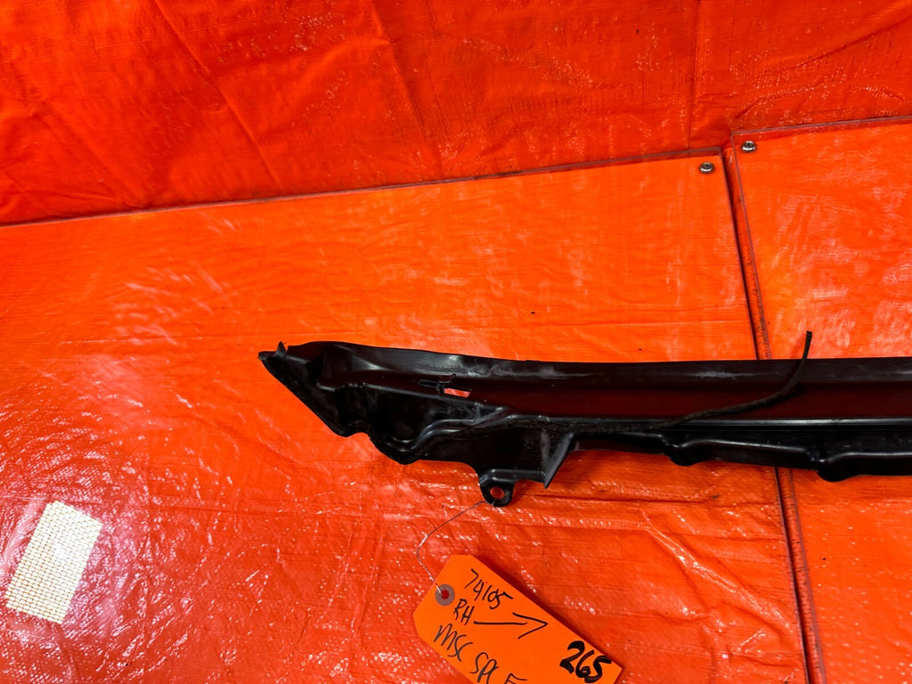 13 15 HONDA CIVIC 2D COUPE   RIGHT FENDER ENCLOSURE TRIM   OEM FACTORY 2656