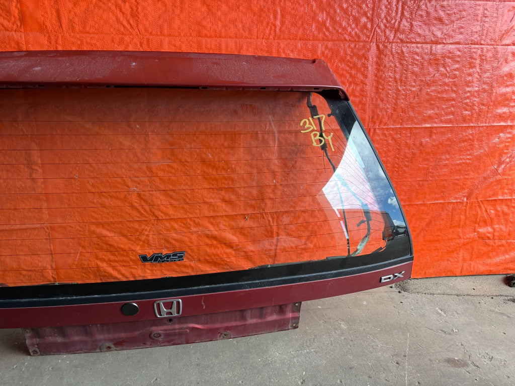 90 91 HONDA CIVIC HATCHBACK   TRUNK REAR DECK LID TAIL GATE HATCH LATCH OEM 3176