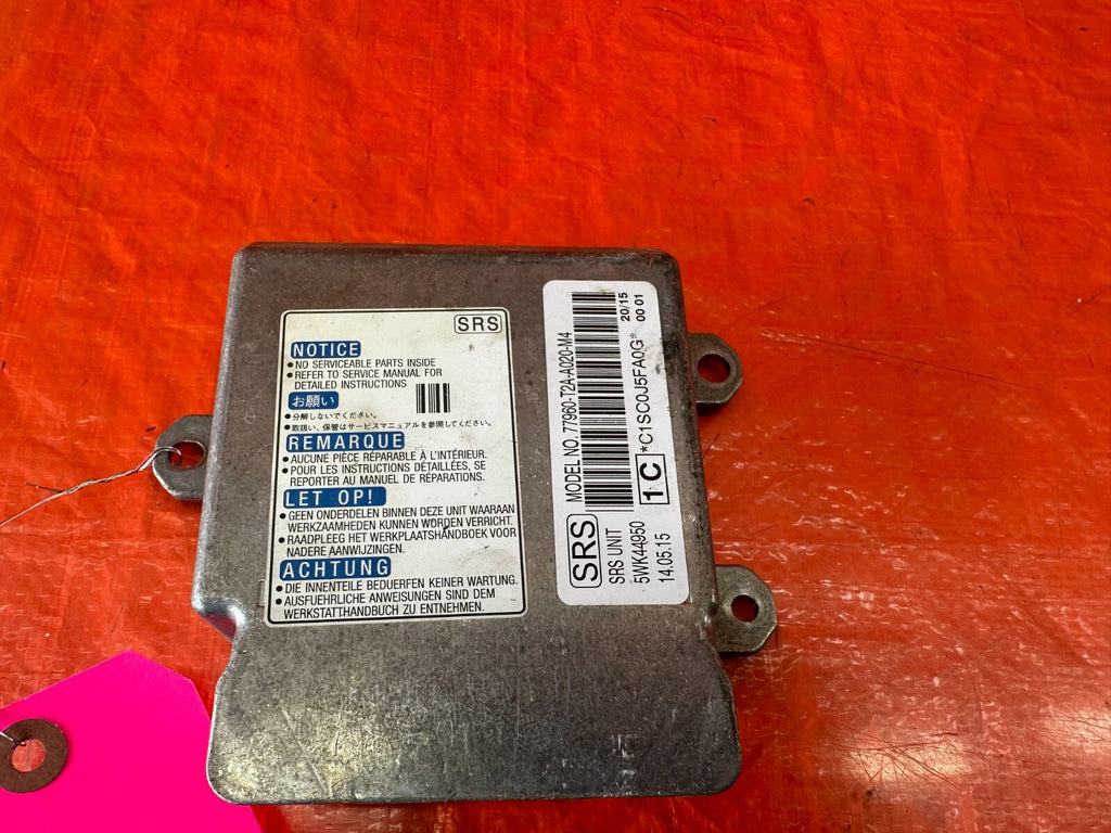 13 15 HONDA ACCORD SEDAN EXL & TOURING   CONTROL MODULE UNIT   77960 T2A A021