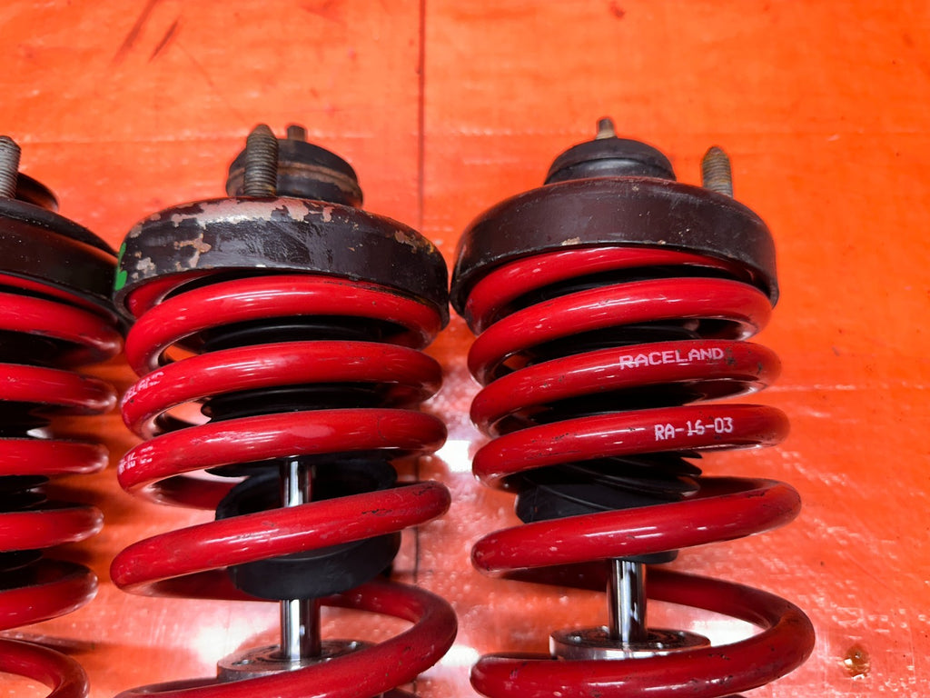 94 01 ACURA INTEGRA RACELAND ADJUSTABLE SUSPENSION COILOVERS SET #3317