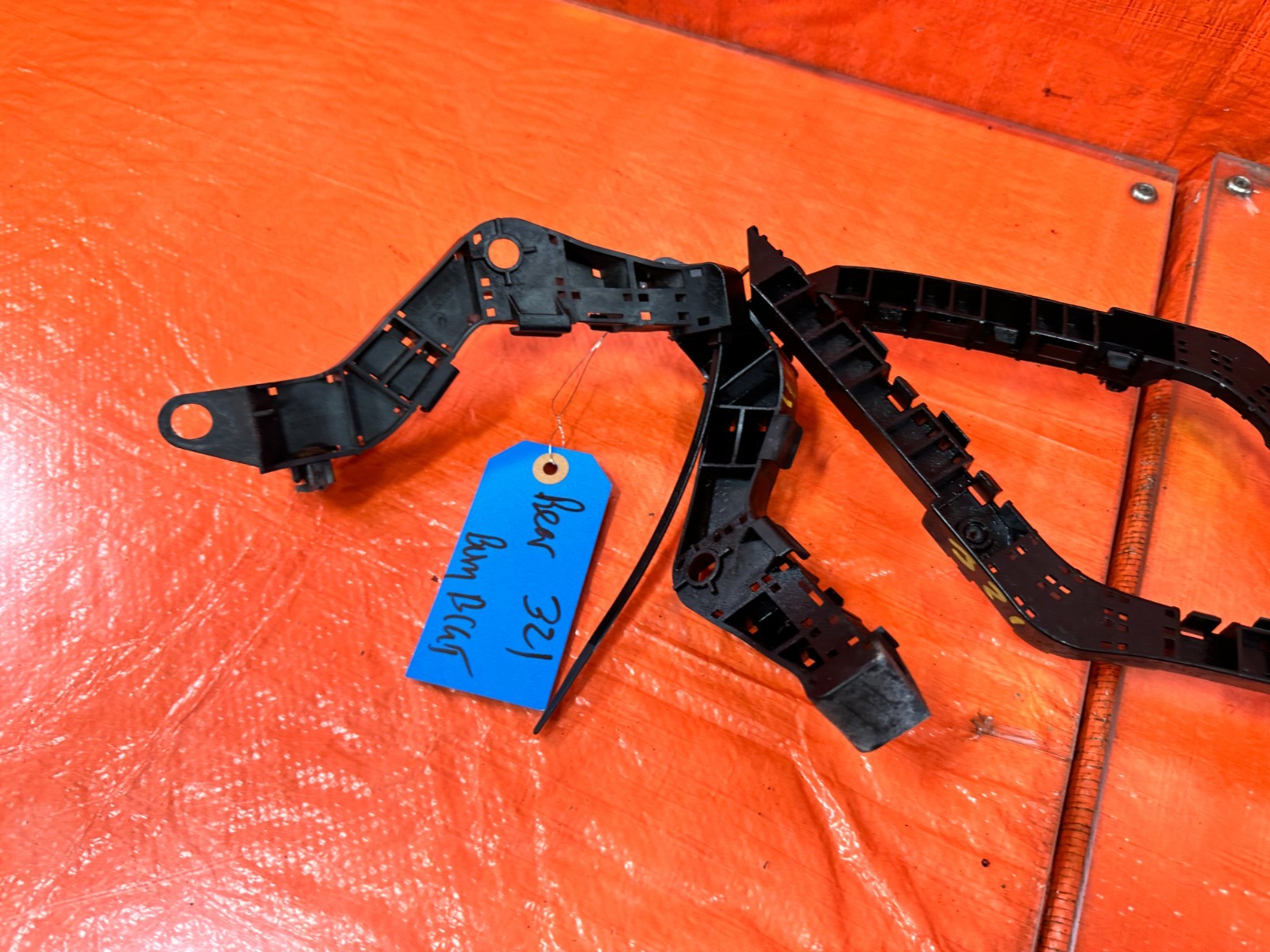 09 14 ACURA TSX   ALL 4 REAR BUMPER MOUNTING BRACKETS   OEM FACTORY #3218