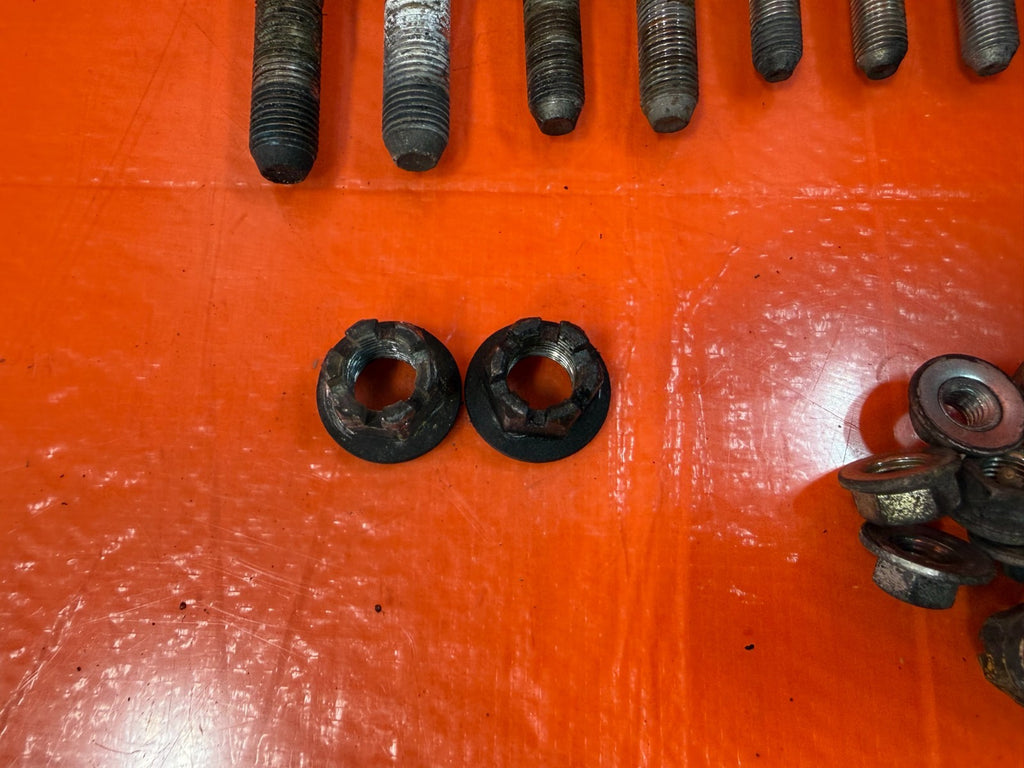 09 14 ACURA TSX   COMPLETE FRONT CONTROL ARM BOLTS HARDWARE   OEM 3216