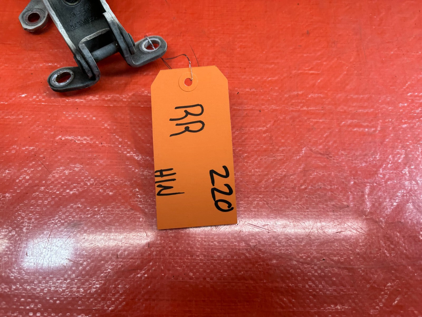 06 11 CIVIC 4D SEDAN   PASSENGER RIGHT REAR DOOR HINGE SET UPPER LOWER   OEM 2201