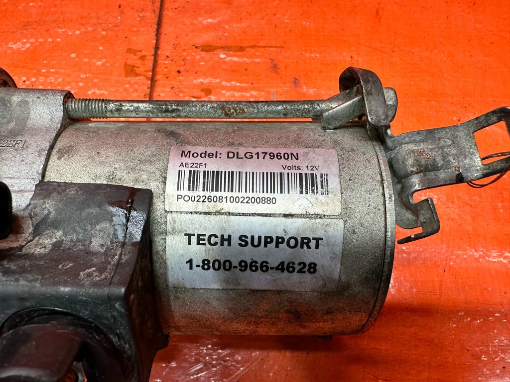 04 05 ACURA TSX   6 SPEED MANUAL STICK SHIFT   ENGINE MOTOR STARTER   OEM #3308