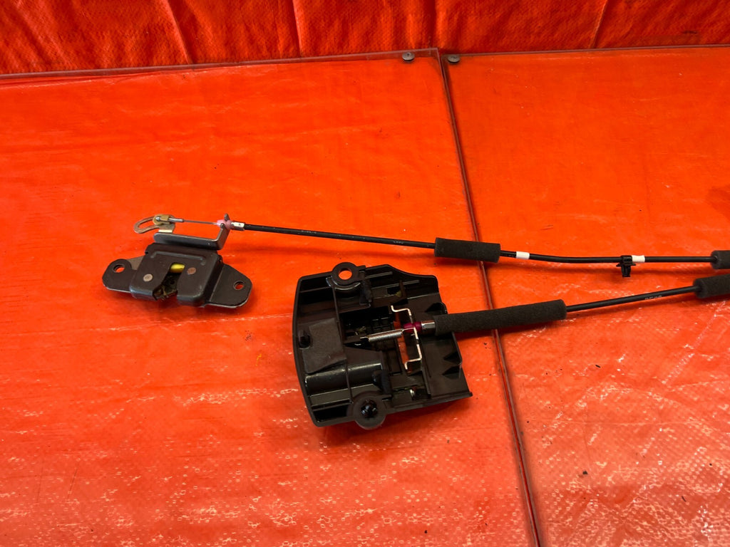 09 14 ACURA TSX   REAR SEAT LATCH CABLES / PULL HANDLE SET LEFT RIGHT OEM #1587