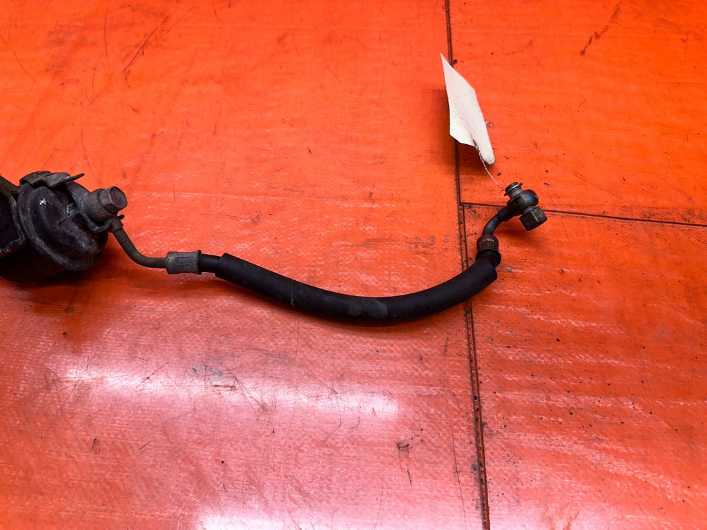 97 01 HONDA PRELUDE 2.2L FUEL FILTER HOUSING BRACKET FEED LINE HOSE OEM #3367