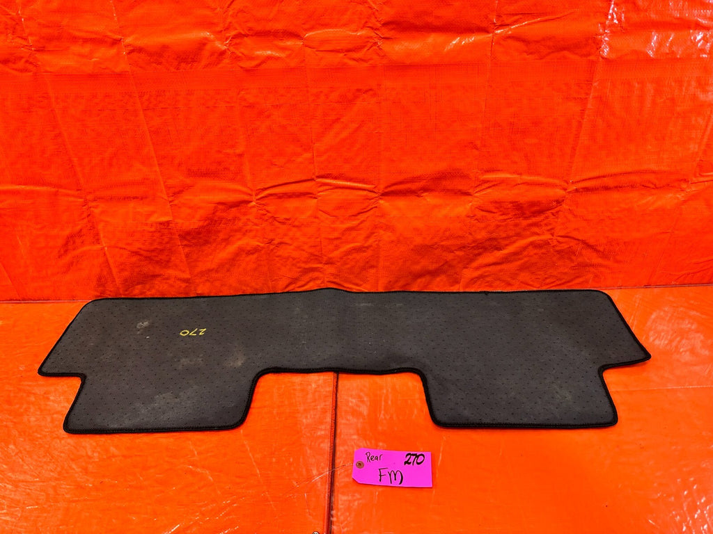 07 11 HONDA CIVIC SI SEDAN   REAR / BACK SEAT   FLOOR MAT RUG   OEM #2708