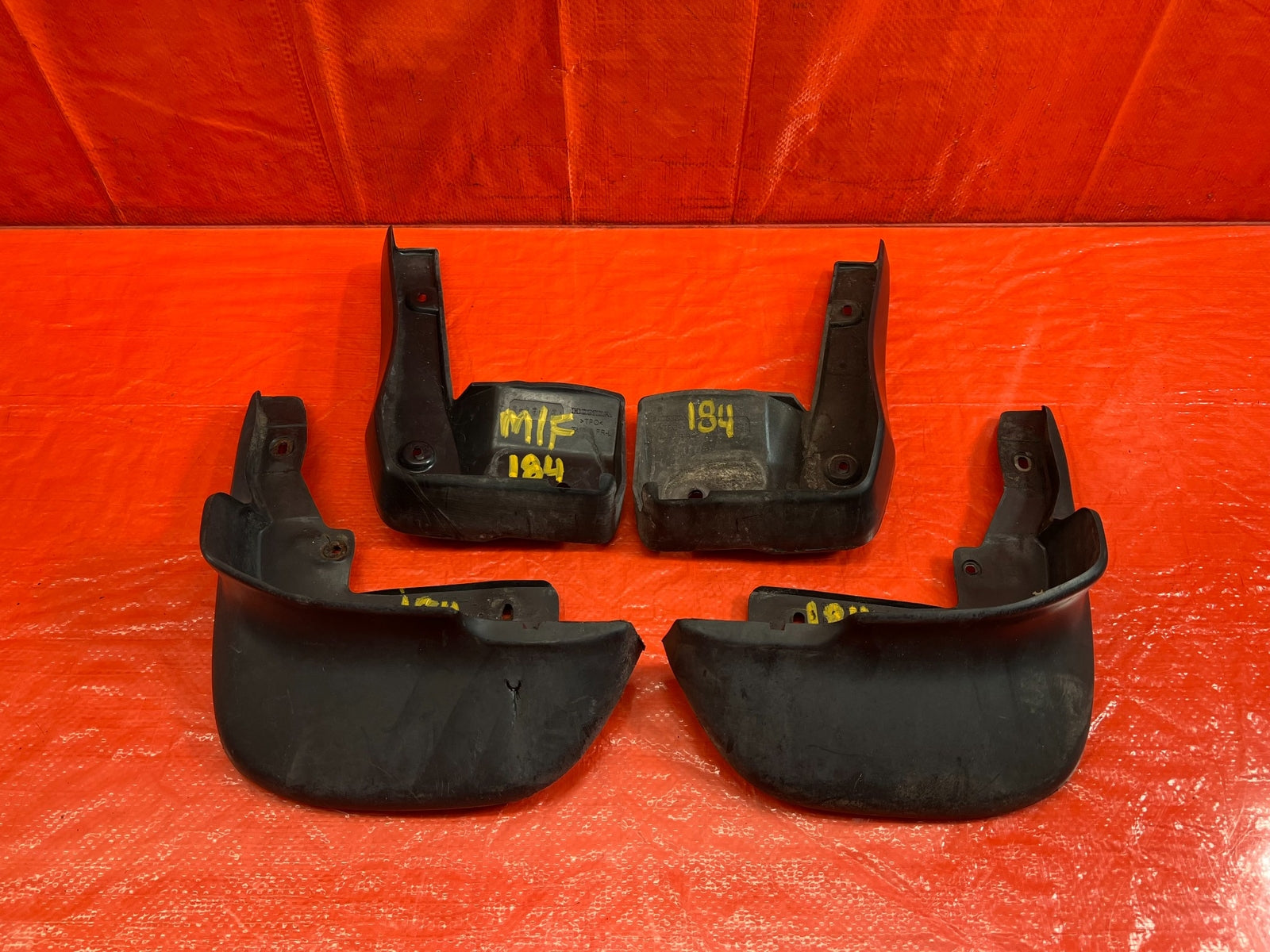 18 21 HONDA ACCORD   MUD FLAP / SPLASH GUARD SET LEFT & RIGHT FRONT REAR OEM 1840