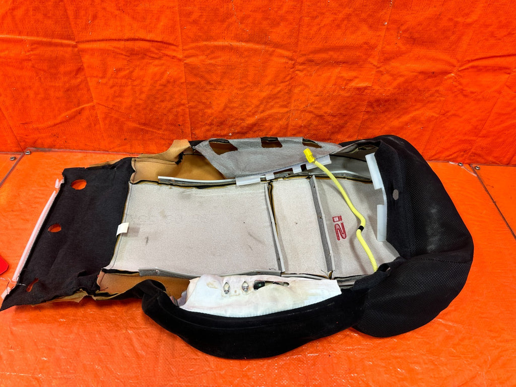 06 11 HONDA CIVIC SI RIGHT FRONT UPPER SEAT SKIN CLOTH FABRIC COVER OEM #3075