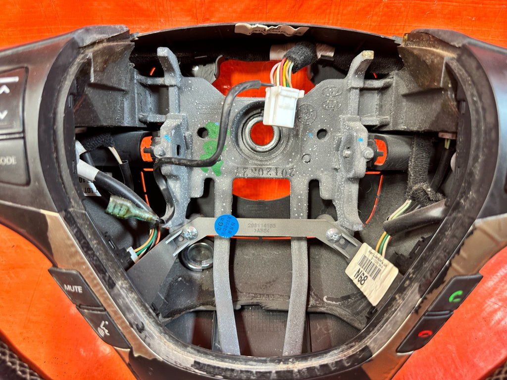 2013 13  HYUNDAI GENESIS COUPE TRACK  STEERING WHEEL W/ PADDLE SHIFTERS OEM 2996