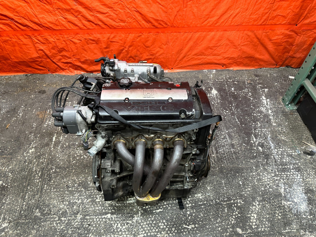 97 01 HONDA PRELUDE 2.2L H22A4 NON SH ENGINE MOTOR LONG BLOCK ASSEMBLY OEM #DNP27