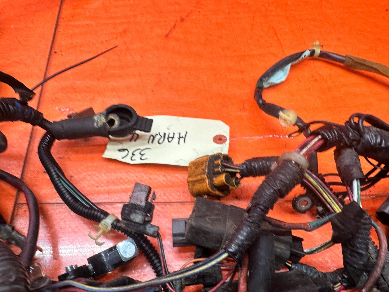 97 01 HONDA PRELUDE 2.2L RIGHT FLOOR WIRE WIRING HARNESS 32120 S30 A010 #33611