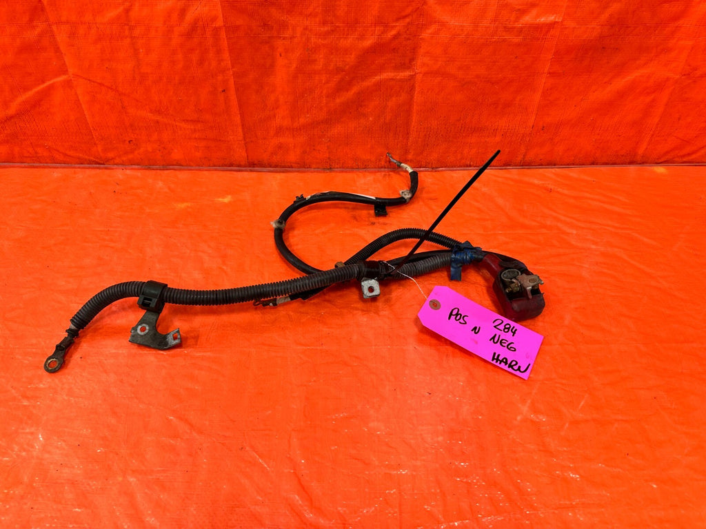 96 00 HONDA CIVIC NEGATIVE & POSITIVE TERMINAL CHARGE STARTER HARNESS   OEM #2840