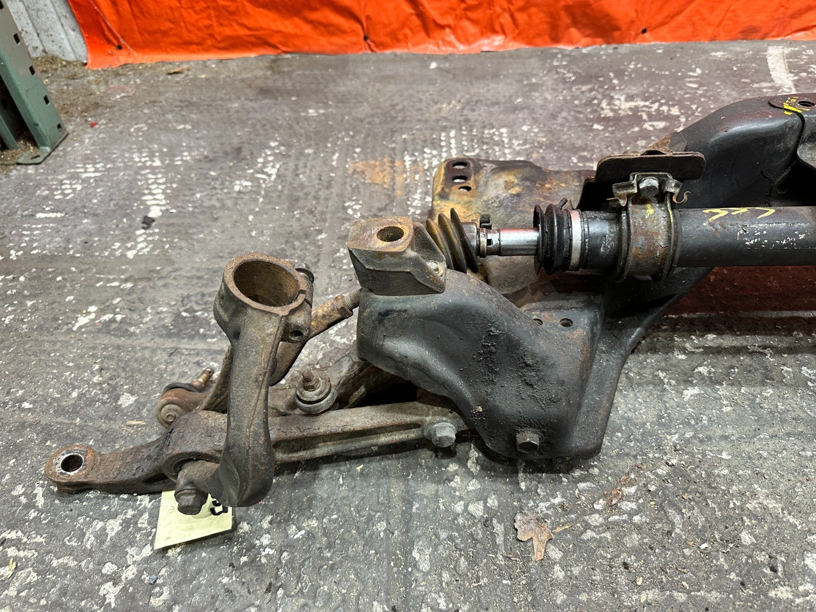 92 95 HONDA CIVIC FRONT SUBFRAME W/ RACK & CONTROL ARMS EKK2 K SWAP OEM #33316