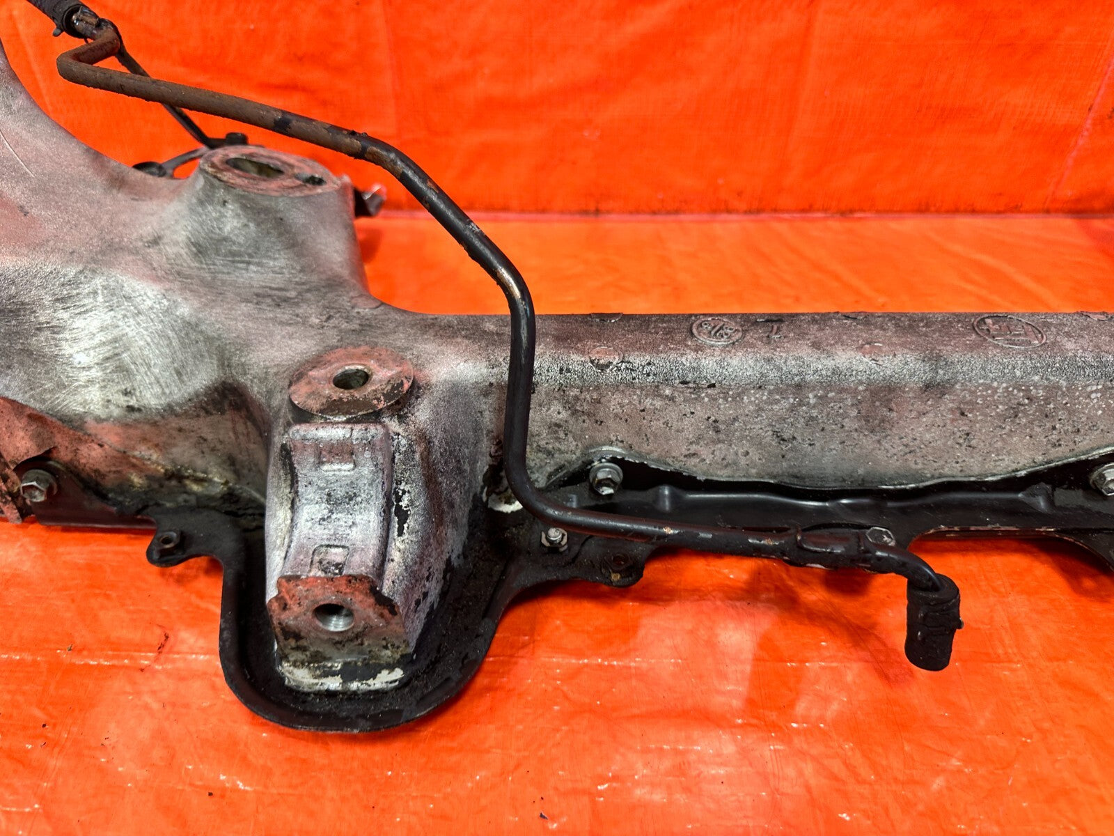 92 00 LEXUS SC300   FRONT SUB FRAME CROSS MEMBER ENGINE CRADLE   ALUMINUM #27617