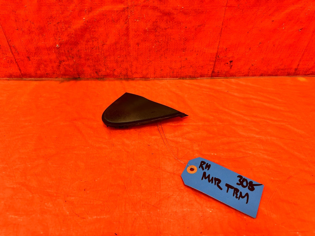 02 05 HONDA CIVIC SI EP3 HATCHBACK RIGHT EXTERIOR MIRROR TRIM COVER PLASTIC #3080