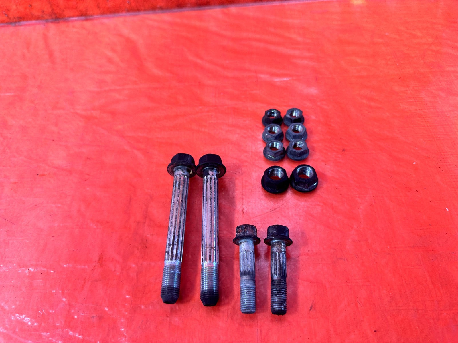 04 08 ACURA TSX   FRONT SHOCK FORK BOLTS NUTS HARDWARE   OEM FACTORY #3042