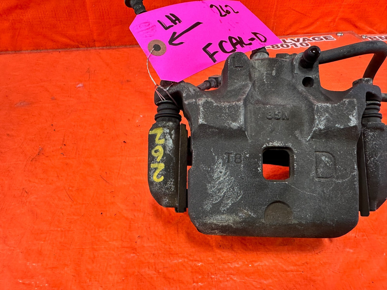 03 05 NISSAN 350Z   DRIVER LEFT FRONT BRAKE CALIPER   OEM FACTORY #2625