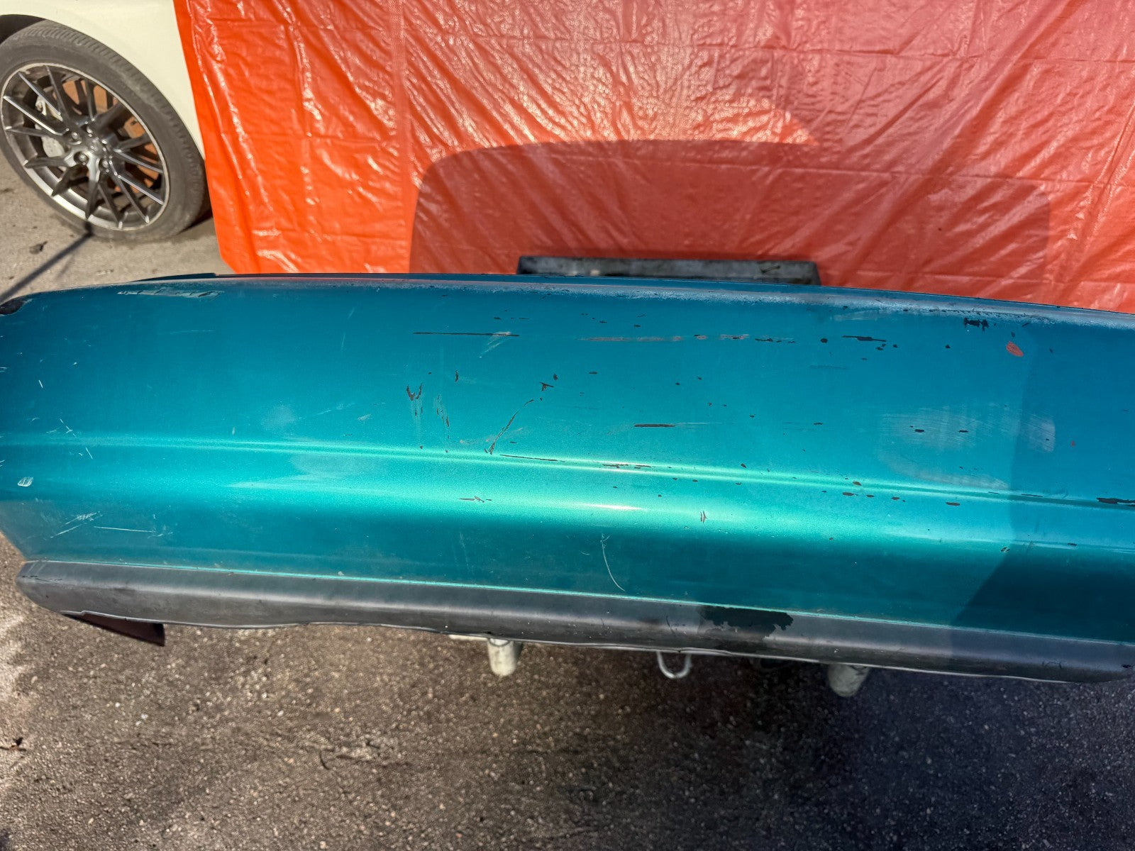 92 95 HONDA CIVIC   2D COUPE   REAR BUMPER COVER ASSEMBLY   GENUINE OEM 3278