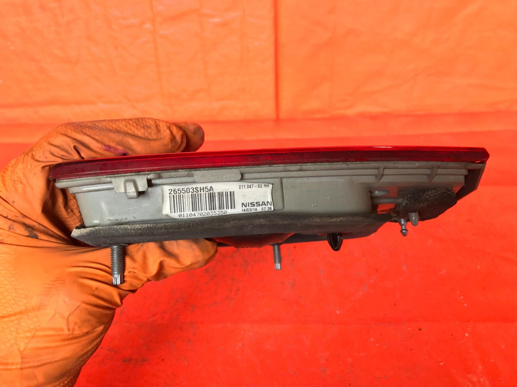 OEM 2013 2014 2015 NISSAN SENTRA PASSENGER RIGHT INNER TRUNK TAIL LIGHT LAMP RH5