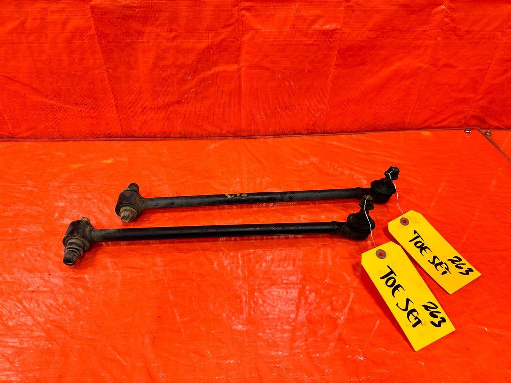 97 01 HONDA PRELUDE   TOE ARM SET   LEFT AND RIGHT ARMS TIE RODS B ARMS OEM #2630