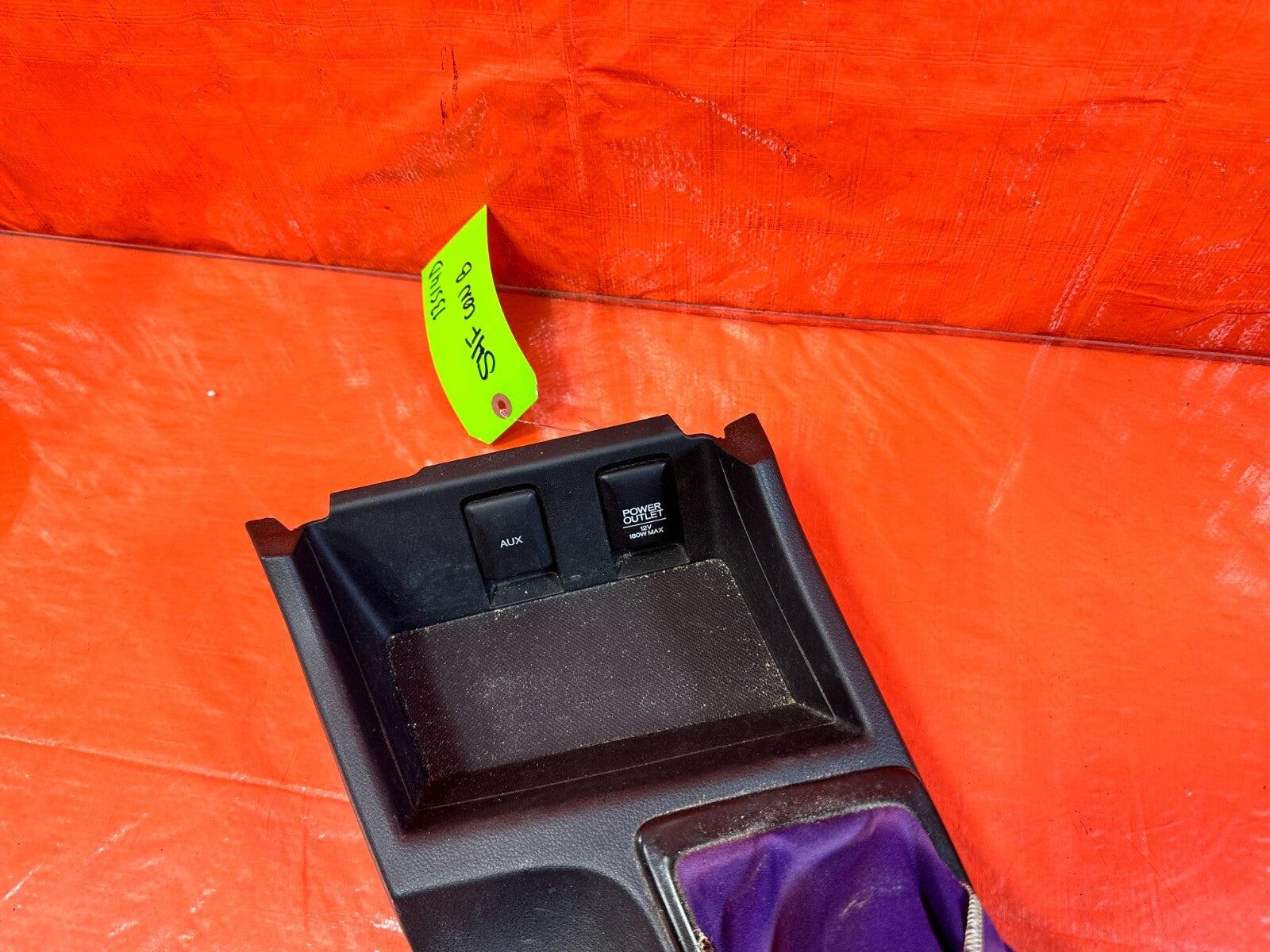 13 15 HONDA CIVIC SI   6 SPEED MANUAL SHIFTER CENTER CONSOLE TRIM BEZEL OEM 13SI7