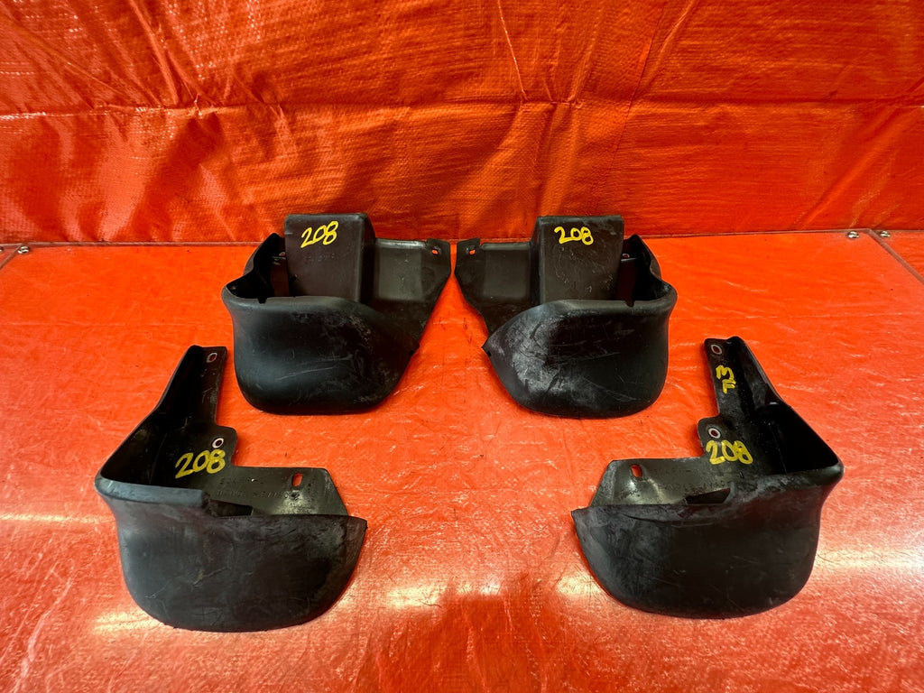 96 98 HONDA CIVIC 2D COUPE FACTORY MUD FLAPS SPLASH GUARDS FRONT & REAR OEM #20817