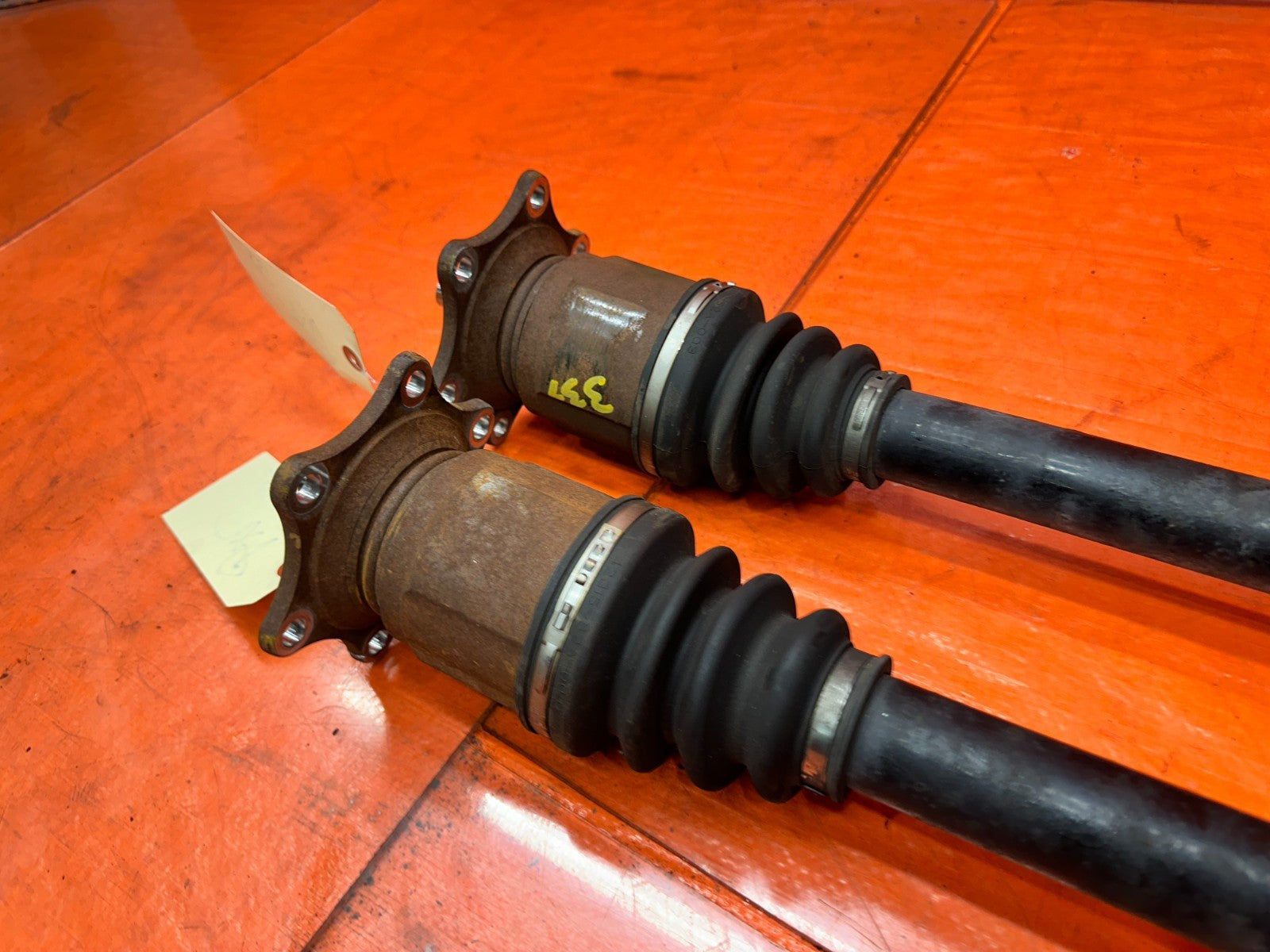 00 03 HONDA S2000 AP1 2.0L REAR DRIVE CV AXLES HALF SHAFTS LEFT RIGHT SET OEM #312