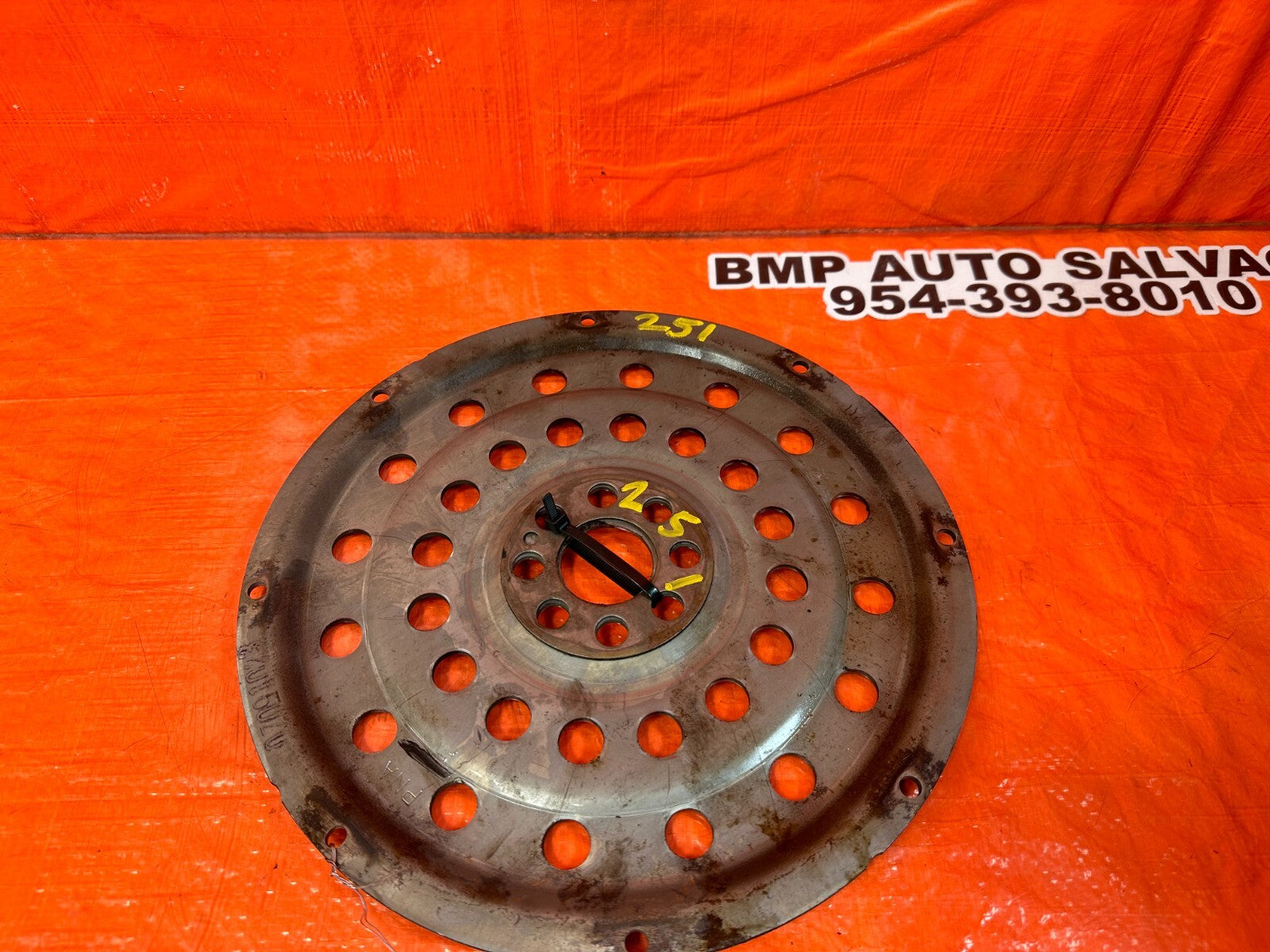 08 12 HONDA ACCORD 2.4L   K24Z3 AUTOMATIC   FLYWHEEL FLEX PLATE & WASHER OEM 2511